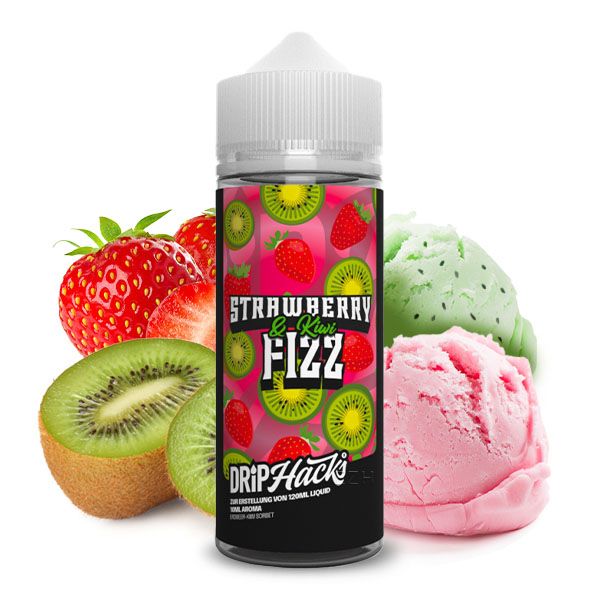 Drip Hacks Strawberry Kiwi Fizz 10ml Aroma