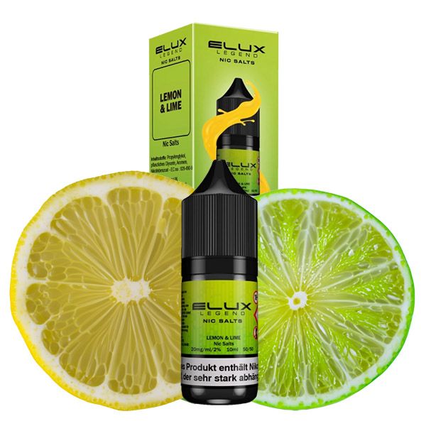 ELUX Lemon &amp; Lime Nikotinsalz Liquid 10ml
