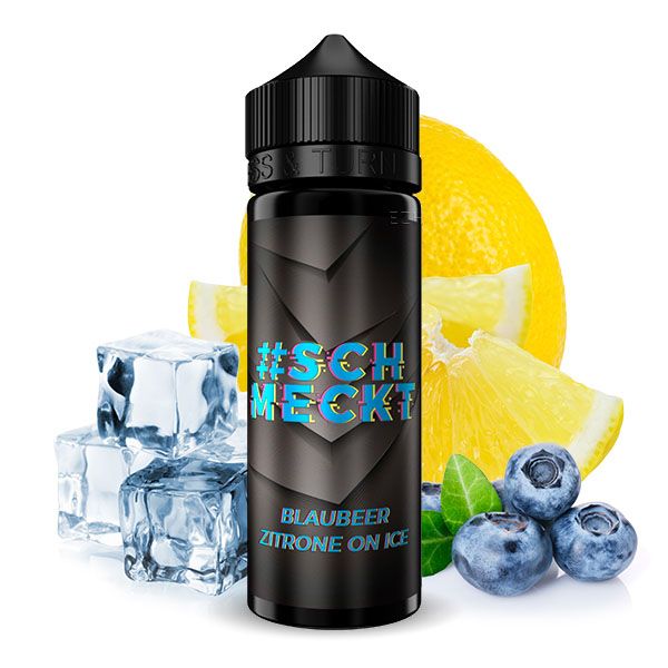 #schmeckt Blaubeer Zitrone on Ice 10ml Aroma