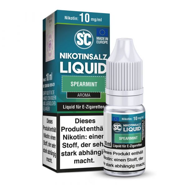 Spearmint, Nikotinsalz-Liquid, 10ml