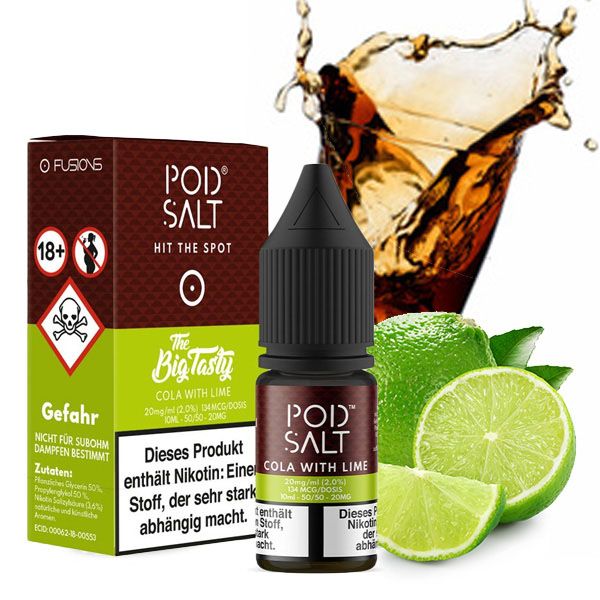 Pod Salt Cola with Lime Nikotinsalz Liquid 20mg