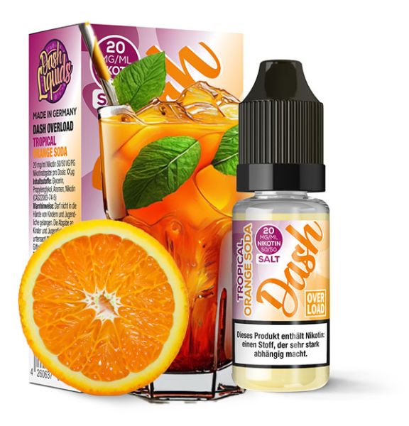 Dash Overload Tropical Orange Soda Nikotinsalz Liquid