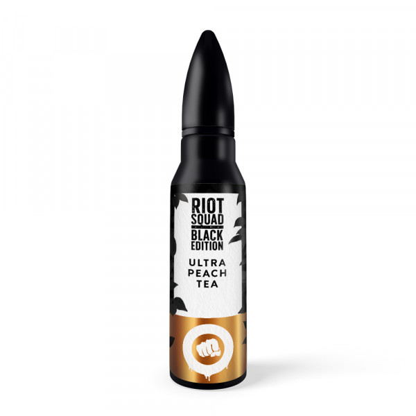 Riot Squad Black - Ultra Peach Tea, Shake &amp; Vape Aroma, 15ml