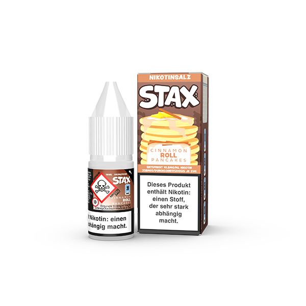 Strapped STAX Cinnamon Roll Pancakes NicSalt Liquid 10ml