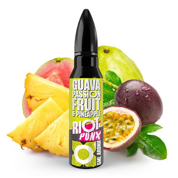 Riot PunX Guava, Passionfruit &amp; Pineapple 5ml Aroma