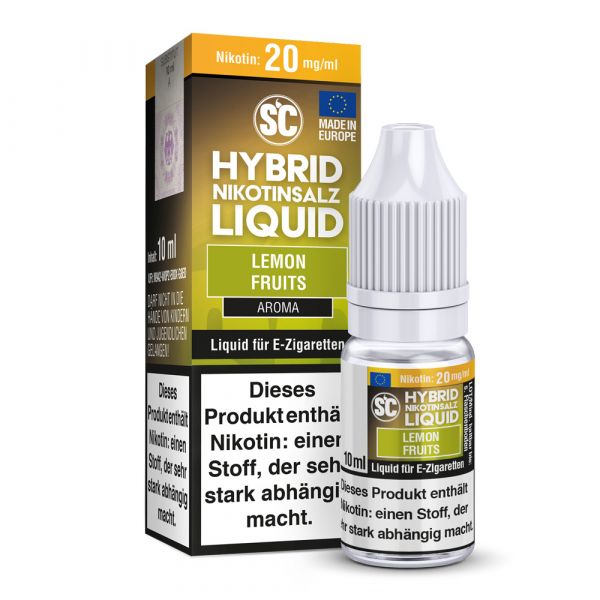 Lemon Fruits, Hybrid Nikotinsalz-Liquid, 10ml