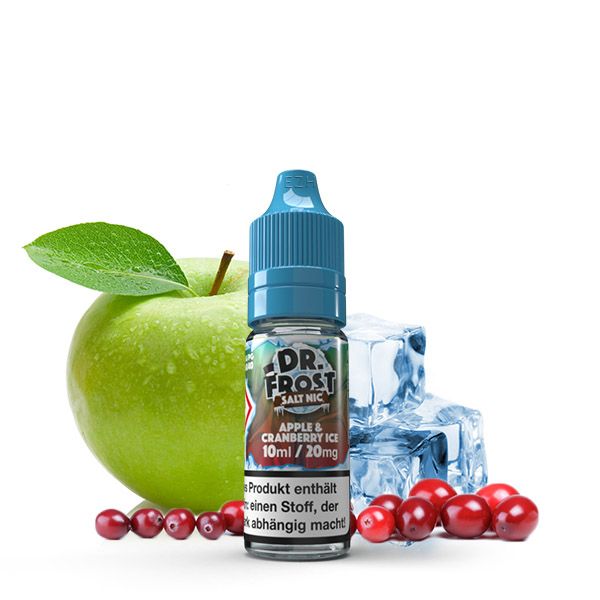 Dr. Frost Apple &amp; Cranberry NicSalt Liquid 10ml 20mg