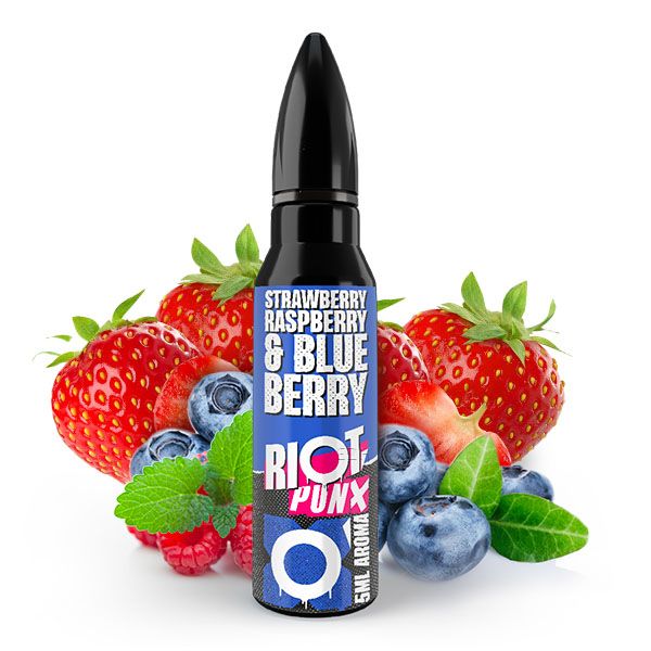 Riot PunX Strawberry, Raspberry &amp; Blueberry 5ml Aroma