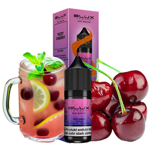ELUX Fizzy Cherry Nikotinsalz Liquid 10ml