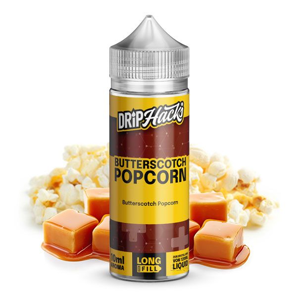 Drip Hacks Butterscotch Popcorn 10ml Aroma