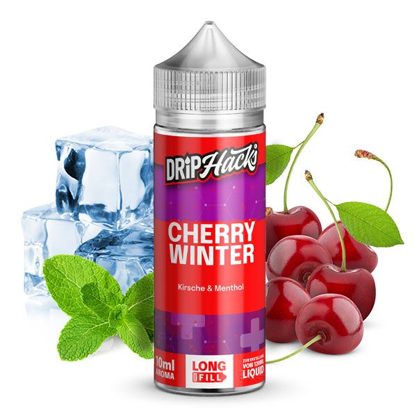 Drip Hacks Cherry Winter 10ml Aroma