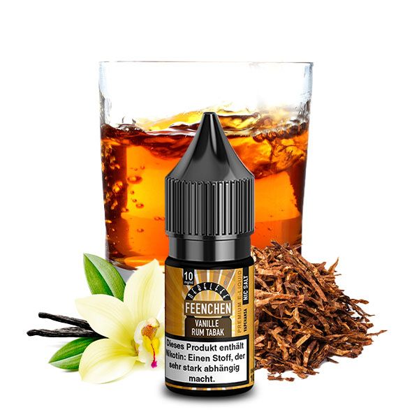 Nebelfee Vanille Rum Tabak Feenchen NicSalt 10ml