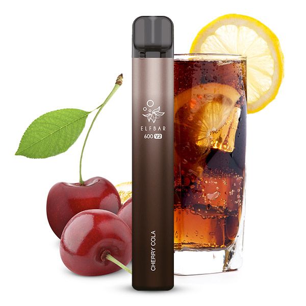 Elfbar 600 V2 Cherry Cola Einweg E-Zigarette 20mg