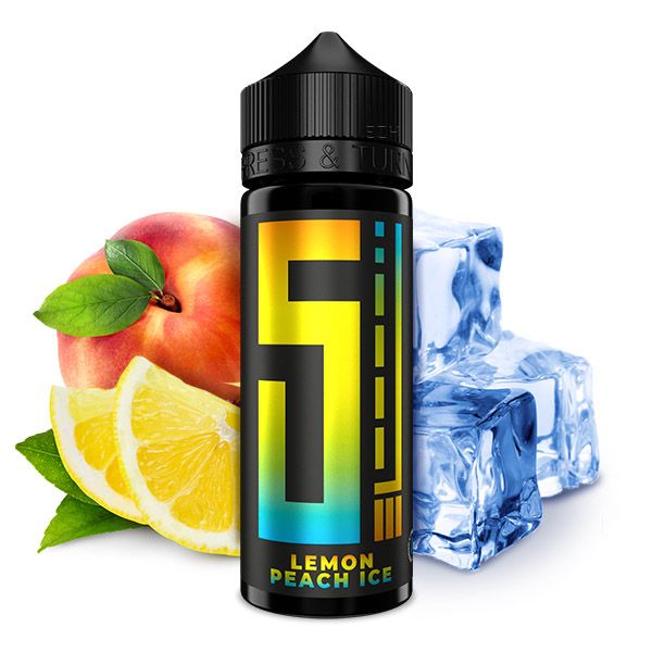 5EL Lemon Peach Ice 10ml Aroma