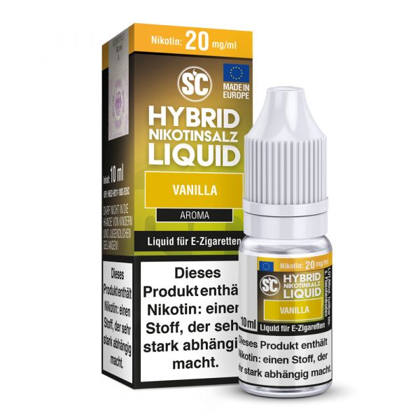 Vanilla, Hybrid Nikotinsalz-Liquid, 10ml