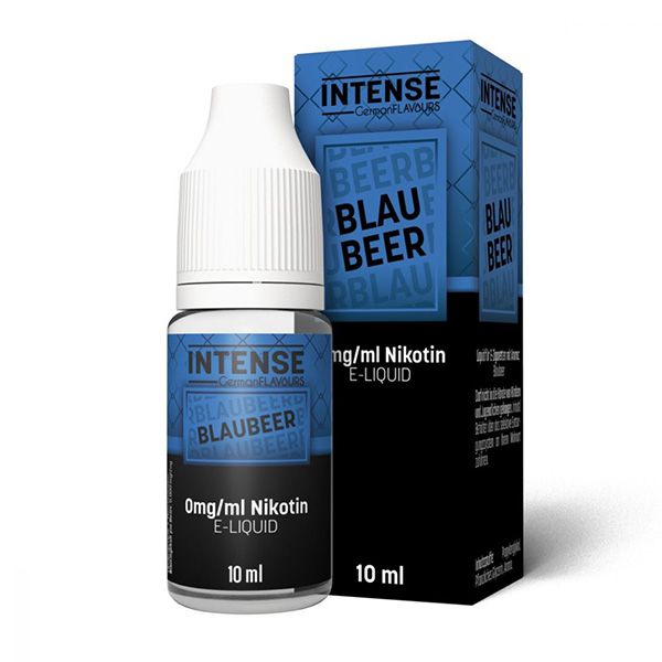Intense Blaubeer 10ml Liquid ohne Nikotin