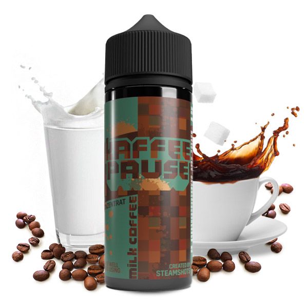 Kaffeepause by Steamshots Milk Coffee 10ml Aroma