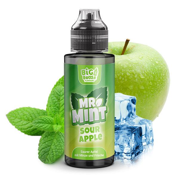Big Bottle Flavours Mr. Mint Sour Apple 10ml Aroma