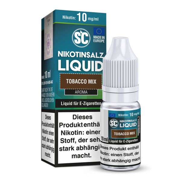 Tobacco Mix, Nikotinsalz-Liquid, 10ml