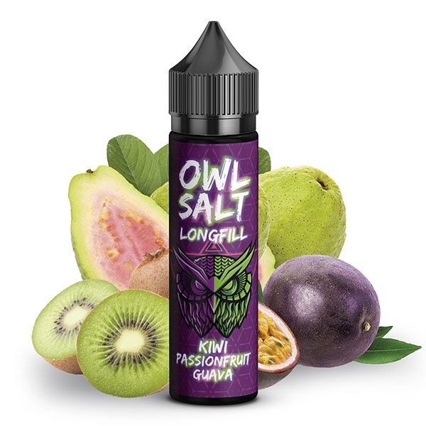 OWL Salt Longfill Kiwi Passionfruit Guava 10ml Aroma