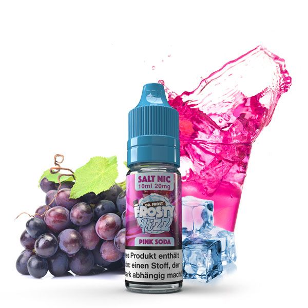 Dr. Frost Fizzy Pink Soda NicSalt Liquid 10ml 20mg