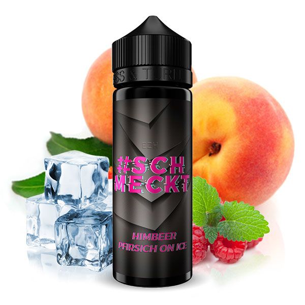 #schmeckt Himbeer Pfirsich on Ice 10ml Aroma