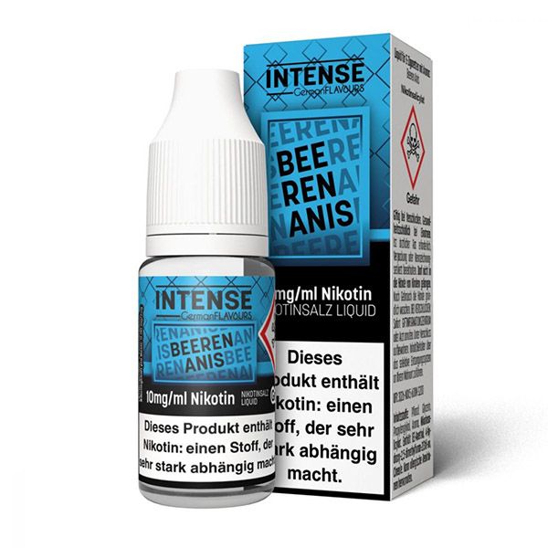 Intense Beeren Anis 10ml Nikotinsalz Liquid
