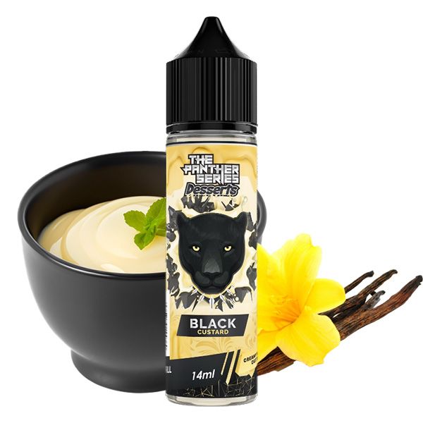 The Panther Series Desserts Black Custard 14ml Aroma