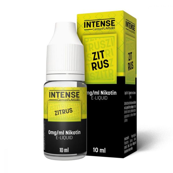 Intense Zitrus 10ml Liquid ohne Nikotin