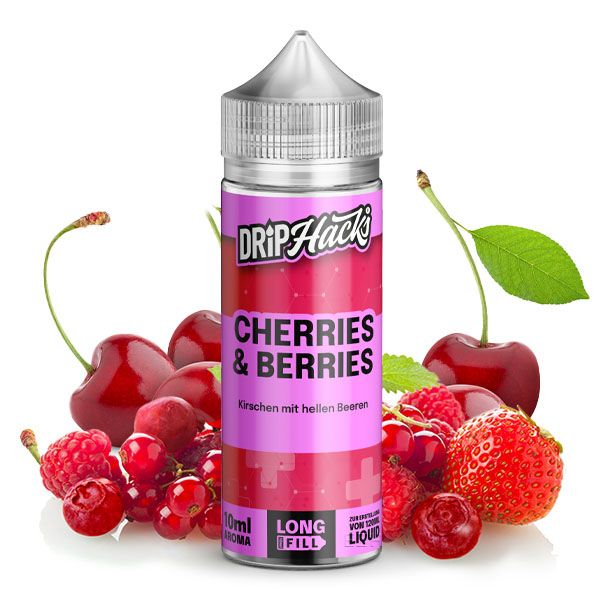 Drip Hacks Cherries &amp; Berries 10ml Aroma