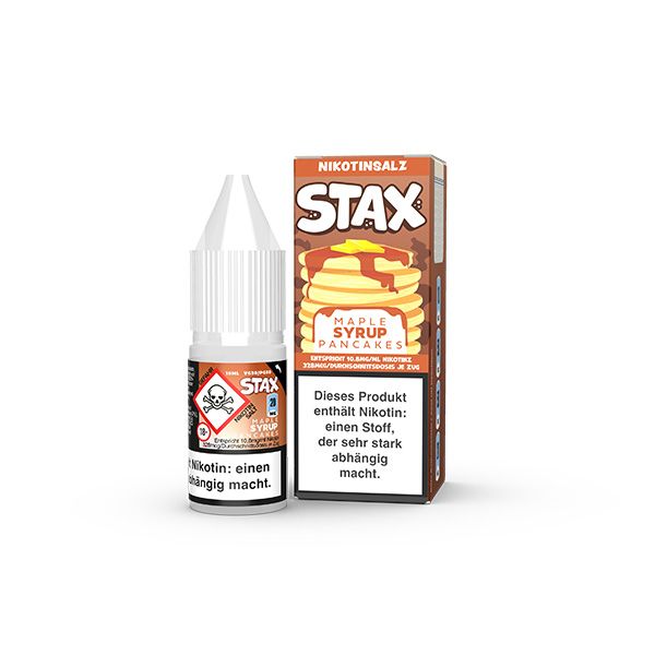 Strapped STAX Maple Syrup Pancakes NicSalt Liquid 10ml
