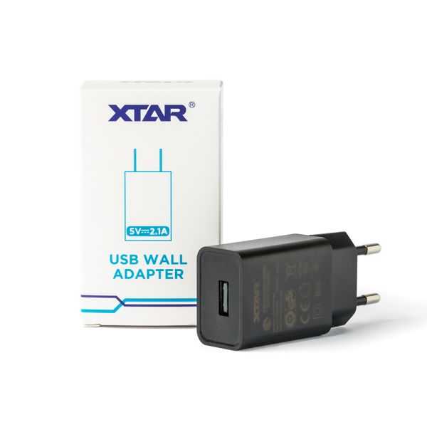 Xtar USB Ladeadapter, 220V (2A), EU