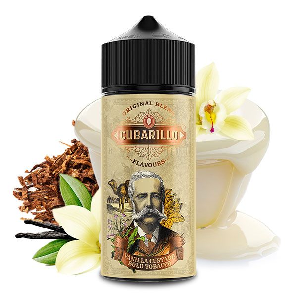 Cubarillo Vanilla Custard Bold Tobacco 15ml Aroma