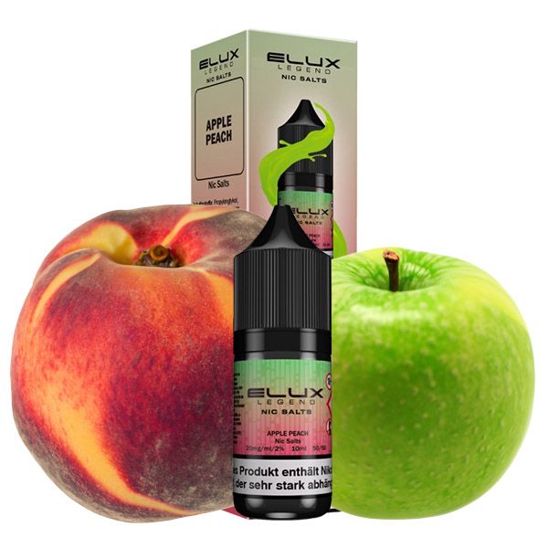 ELUX Apple Peach Nikotinsalz Liquid 10ml