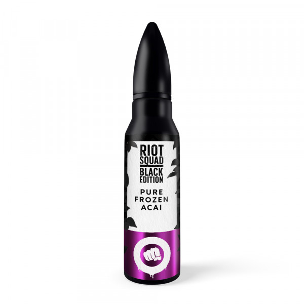 Riot Squad Black - Pure Frozen Acai, Shake &amp; Vape Aroma, 15ml